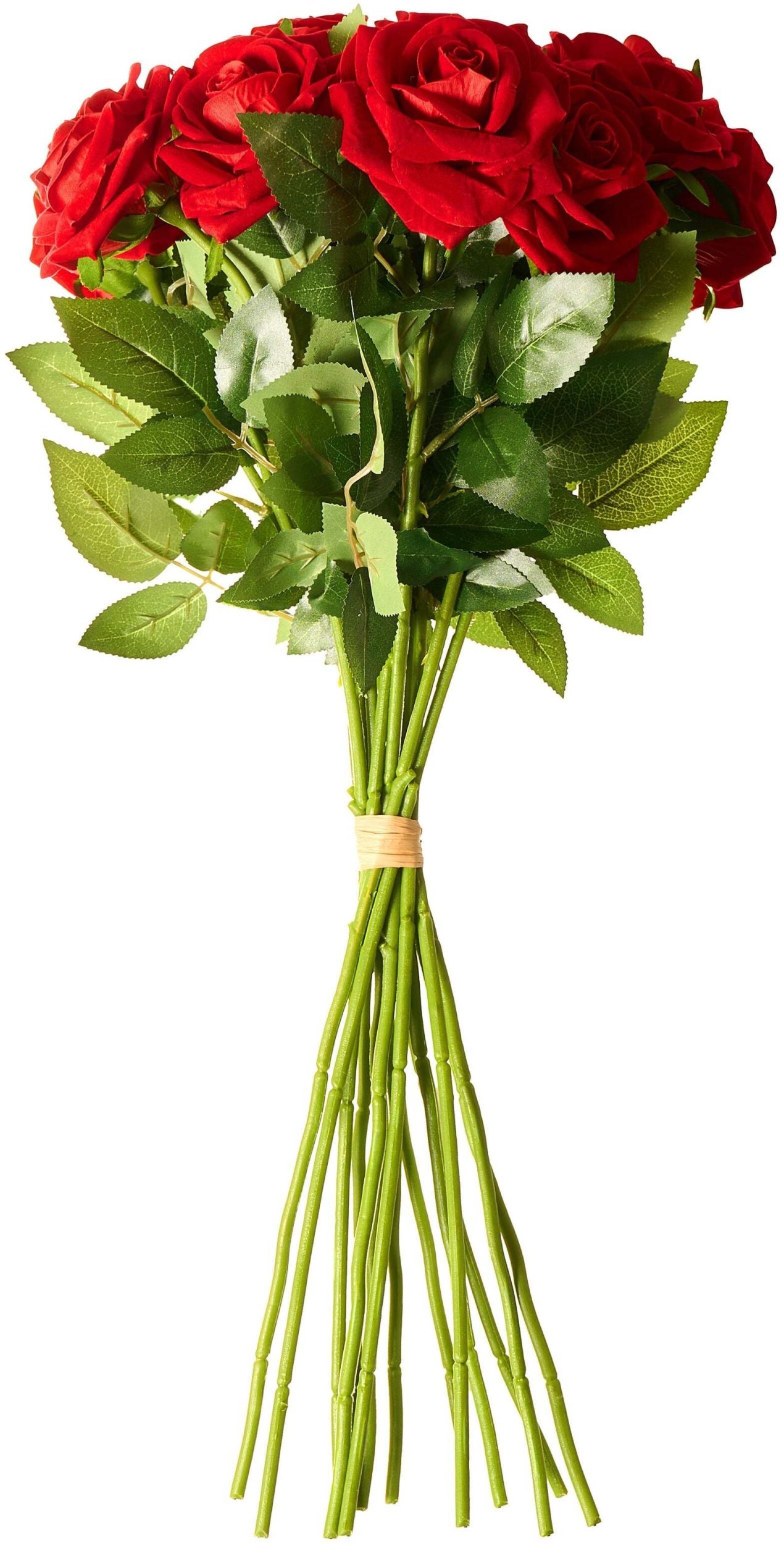 Beliani Bukiet 60 cm MAFRA Czerwony