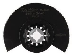 Makita B-64836 łukowy brzeszczot do urządzenia wielofunkcyjnego do cięcia drewna 85 mm HCS Starlock - Brzeszczoty - miniaturka - grafika 1