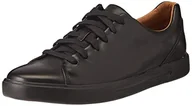 Trampki męskie - Clarks Męskie trampki Un Costa Lace, czarny, 41,5 EU - miniaturka - grafika 1