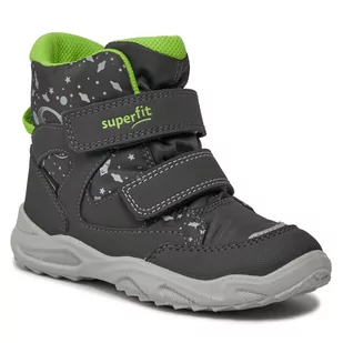 Śniegowce Superfit GORE-TEX 1-009236-2000 S Grey/Lightgreen - Buty dla chłopców - miniaturka - grafika 1