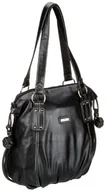 Torebki damskie - TOM TAILOR Acc Crystal 10814 damska torba z uszami, 23 x 10 x 32 cm (szer. x wys. x głęb.), czarny - czarny, 60 - jeden rozmiar - miniaturka - grafika 1