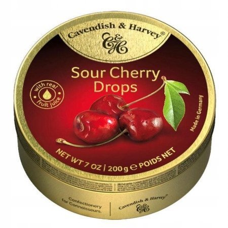 Cukierki Cavendish & Harvey Sour Cherry 200 g