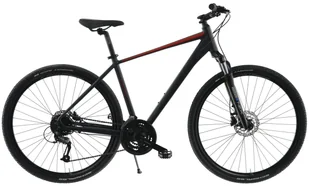 Rower 28 Kands CANAVARO grafitowo-czerwony mat rama 19" - Rowery - miniaturka - grafika 1