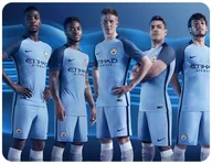Podkładki pod mysz - PODKŁADKA POD MYSZKĘ MAN CITY Z IMIENIEM 23x19CM DO LAPTOPA - miniaturka - grafika 1