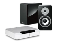 Zestawy stereo - Bluesound POWERNODE EDGE (biały) + NS-BP401 (czarny) - miniaturka - grafika 1