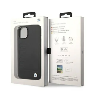 Etui BMW BMHMP14SSLLBK iPhone 14 6,1" czarny/black hardcase Signature Logo Imprint Magsafe - Etui i futerały do telefonów - miniaturka - grafika 8