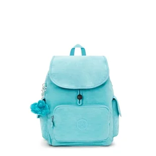 Kipling CITY PACK Mały Plecak, Deepest Aqua Niebieska - Torebki damskie - miniaturka - grafika 1