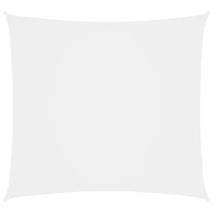 VidaXL Kwadratowy żagiel ogrodowy, tkanina Oxford, 4,5x4,5 m, biały 135250 VidaXL - Parasole ogrodowe - miniaturka - grafika 7