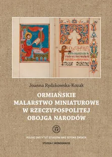Tako Ormiańskie malarstwo miniaturowe w Rzeczypospolitej Obojga Narodów - Książki o kinie i teatrze - miniaturka - grafika 1