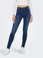 Spodnie damskie - ONLY Jeansy 15292693 Niebieski Skinny Fit - miniaturka - grafika 1
