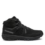 Buty trekkingowe męskie - Trekkingi Mammut Ultimate III Mid Gtx GORE-TEX 3030-04680-0001-1080 Czarny - miniaturka - grafika 1