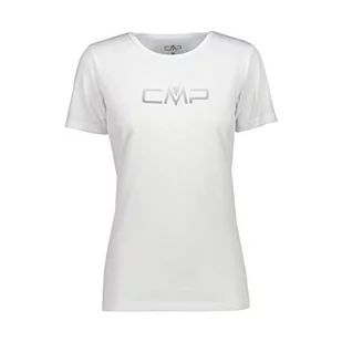 CMP T-shirt damski z logo - Koszulki i topy damskie - miniaturka - grafika 1