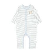 Śpiochy dla niemowląt - Steiff Unisex Baby Basic piżamy dla małych dzieci, niebieski Celestial Blue, 50 - miniaturka - grafika 1