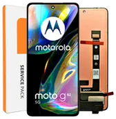 Części serwisowe do telefonów - ORYGINAŁ WYŚWIETLACZ EKRAN LCD SZYBKA DOTYK DO MOTOROLA MOTO G82 XT2225-1 - miniaturka - grafika 1