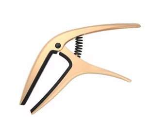 Ernie Ball 9606 Axis Capo uniwersalny kapodaster do gitary klasycznej, akustycznej i elektrycznej, kolor Gold Satin - Inne akcesoria gitarowe - miniaturka - grafika 1