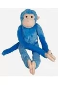 Maskotki i pluszaki - Małpa niebieska na rzepy 85cm - miniaturka - grafika 1