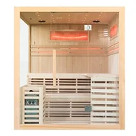 Sauny - Sauna sucha fińska piec 6 KW Harvia BC60 + kamień solny 180X160X200CM MO-EA4-II Mazur - miniaturka - grafika 1