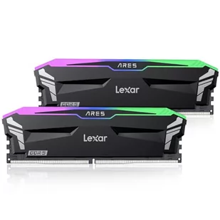 Lexar 32GB (2x16GB) 6400MHz CL32 Ares Gaming RGB - darmowy odbiór w 22 miastach i bezpłatny zwrot Paczkomatem aż do 15 dni - Pamięci RAM - miniaturka - grafika 1