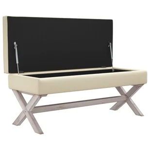 Lumarko Stołek ze schowkiem, 110x45x49 cm, tkanina - Ławki do przedpokoju - miniaturka - grafika 5