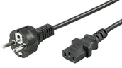 Kable miedziane - Kabel zasilający MicroConnect Power Cord CEE 7/7 C13 0.5m PE020405 - miniaturka - grafika 1