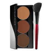 Cienie do powiek - Smashbox Step-By-Step Contour Kit Medium/Dark - miniaturka - grafika 1