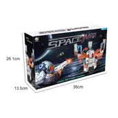 Zabawki militarne - Zestaw Obracające Się Cele Ruchoma Tarcza Pistolet Na Piankowe Naboje Gra - miniaturka - grafika 1