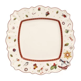 Villeroy & Boch Toy's Delight Talerz do serwowania duży wymiary: 28,5 x 28,5 cm (14-8585-2629) - Talerze - miniaturka - grafika 1