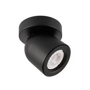 Italux Sufitowa LAMPA plafon NUORA SPL-2855-1C-BL metalowa OPRAWA regulowany reflektorek czarny SPL-2855-1C-BL - Lampy sufitowe - miniaturka - grafika 1
