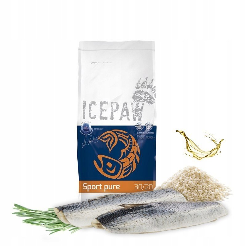 ICEPAW Sport Pure śledź karma wysokobiałkowa dla aktywnych psów ( 2 kg)