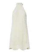 Sukienki - YAS Sukienka koktajlowa Mira 26037830 Écru Regular Fit - miniaturka - grafika 1