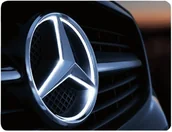 Podkładki pod mysz - Podkładka pod myszkę MERCEDES BENZ + imię - miniaturka - grafika 1