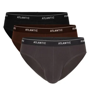 3-PACK Slipy męskie Rib Atlantic-M - Majtki męskie - miniaturka - grafika 1