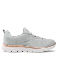 Sneakersy damskie - Sneakersy Skechers Dazzling Me 149528/GRY Szary - miniaturka - grafika 1
