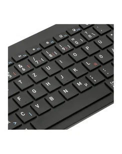 TARGUS ANTI MICROBIAL BLUETOOTH/KEYBOARD - D-E BLACKABS - Klawiatury - miniaturka - grafika 1