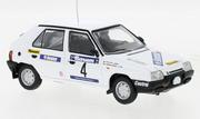 Samochody i pojazdy dla dzieci - Ixo Models Skoda Favorit 136 L #4 6Th Rallye Va 1 1:43 Rac407 - miniaturka - grafika 1