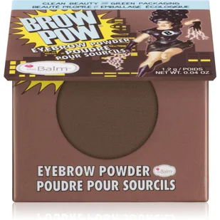 the Balm C&G Brow Pow - Puder do brwi Dark Brown - Akcesoria i kosmetyki do stylizacji brwi - miniaturka - grafika 1
