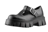 Półbuty damskie - półbuty damskie ALTERCORE czarne (JANE VEGAN BLACK)-37 - miniaturka - grafika 1