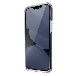 UNIQ etui Combat iPhone 12 Pro Max 6,7" czarny/carbon black - Etui i futerały do telefonów - miniaturka - grafika 3