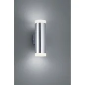 Lampy ścienne - Trio Kinkiet LAMPA ścienna RAY 283110206 minimalistyczna OPRAWA do łazienki LED 8W tuba IP44 chrom biała 283110206 - miniaturka - grafika 1