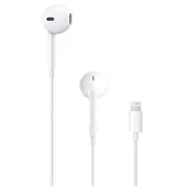 Słuchawki - Apple EarPods MMTN2ZM/A białe - miniaturka - grafika 1