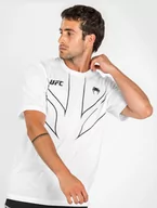 Koszulki sportowe męskie - UFC Venum Fight Night 2.0 Replica Men''s T-shirt White - miniaturka - grafika 1