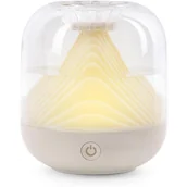 Oczyszczacze powietrza - Miniaturowy nawilżacz powietrza z akumulatorem USB, oczyszczacz powietrza do sypialni i biura, biały, 700 ml - miniaturka - grafika 1