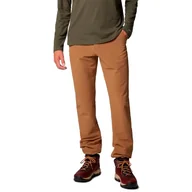 Spodnie męskie - Columbia Męskie czarne spodnie mesa ciepłe spodnie turystyczne termiczne - miniaturka - grafika 1