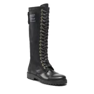 Kozaki Zadig&Voltaire - Joe Boot Smooth Cowskin SWCT00101  Noir - Kozaki damskie - miniaturka - grafika 1