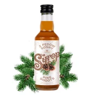 Syropy i koncentraty owocowe - Syrop z pędów sosny 200 ml ekologiczny 100% naturalny na kaszel DO HERBATY - miniaturka - grafika 1