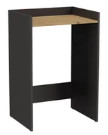 Szafki łazienkowe - Łazienkowa szafka na pralkę antracyt + dąb artisan B1-E16 - miniaturka - grafika 1