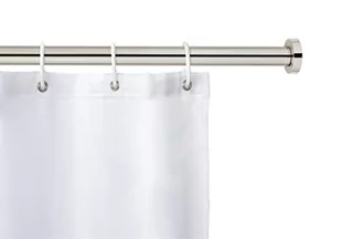 Drążek teleskopowy w kolorze srebra do łazienki Wenko Luz, dł. 110-185 cm - Akcesoria łazienkowe - miniaturka - grafika 1