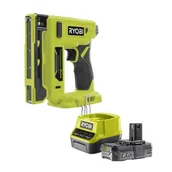 Zszywacze tapicerskie - Zszywacz akumulatorowy RYOBI R18ST50-0 + Akumulator RYOBI ONE+ RC18120-120 2Ah 18V + ładowarka - miniaturka - grafika 1