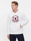 Bluzy męskie - Tommy Hilfiger Bluza Big Icon MW0MW33650 Biały Regular Fit - miniaturka - grafika 1