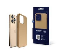 Etui i futerały do telefonów - 3mk Hardy Silicone Mag Case do iPhone 14 Pro złoty - miniaturka - grafika 1